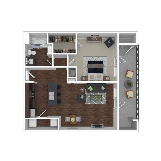 A3 floor plan - Madison at Westinghouse Apartments in Georgetown, TX