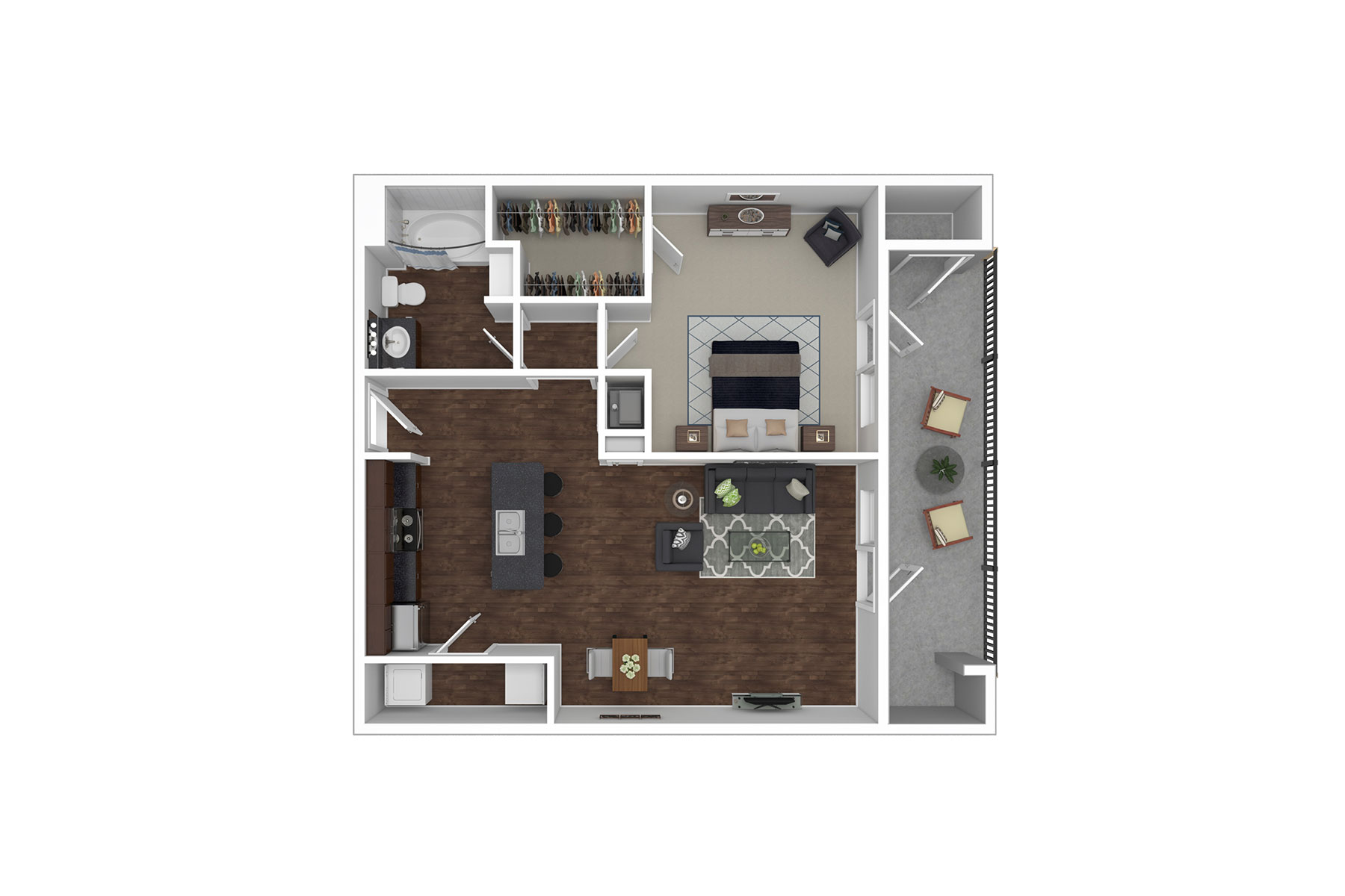 A3 floor plan - Madison at Westinghouse Apartments in Georgetown, TX