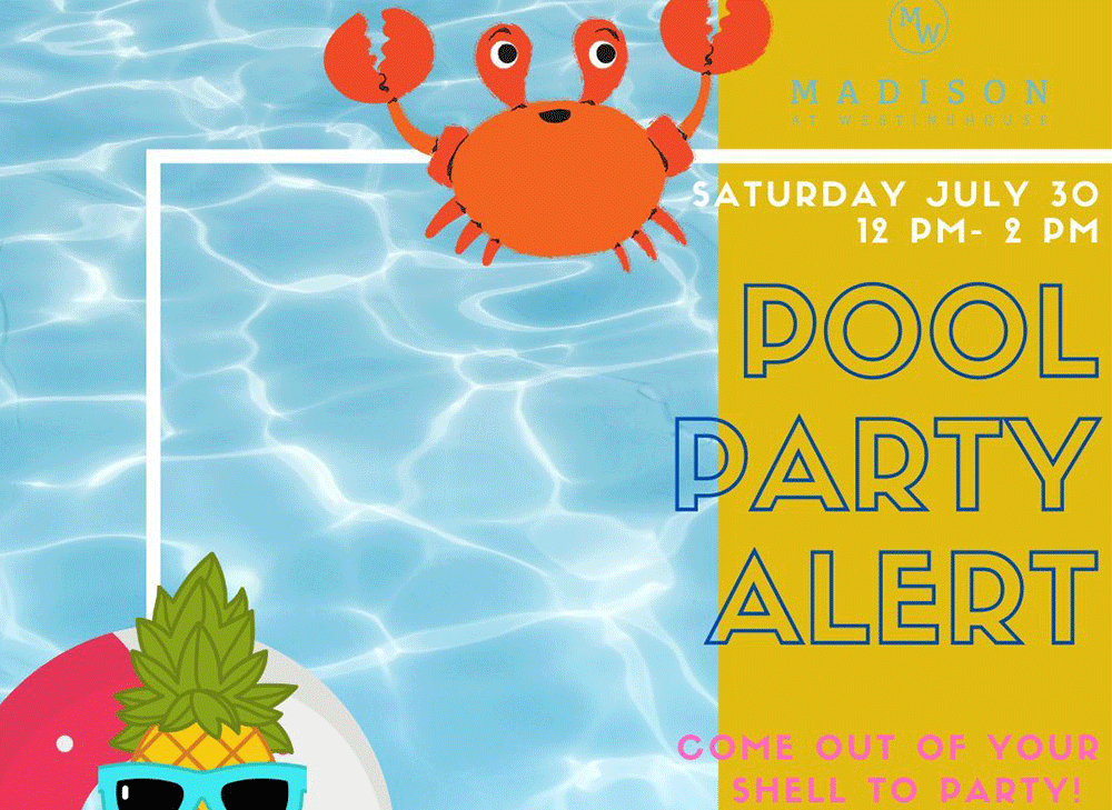 madison pool party