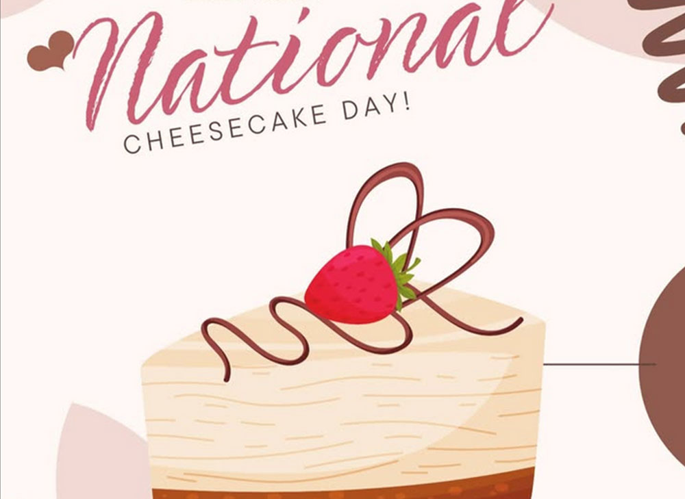 national cheesecake day