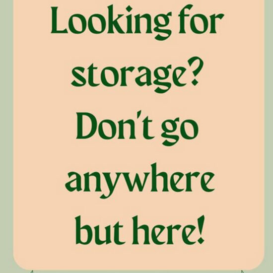 Looking For Storage